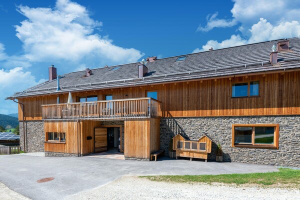 Foto van Chalet in Wölting in een heerlijk gebied. - Vakantiehuis in Wölting - PoolOfHouse