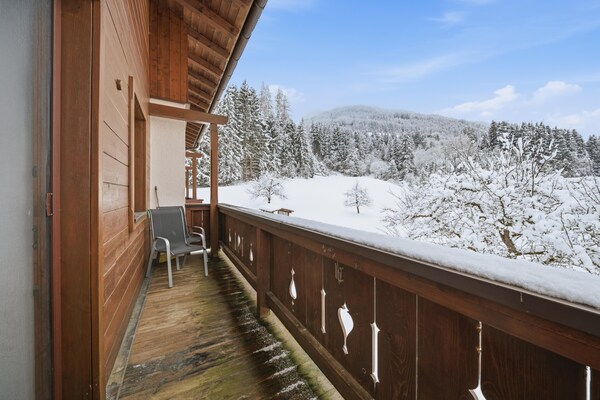 Foto van Wonen in Mittersill, dichtbij de skipistes - Vakantiehuis in Mittersill - TerraceBalcony