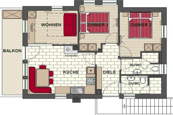 Foto van Chalet Lang in Hochkrimml voor 6 personen - Vakantiehuis in Krimml - Untagged