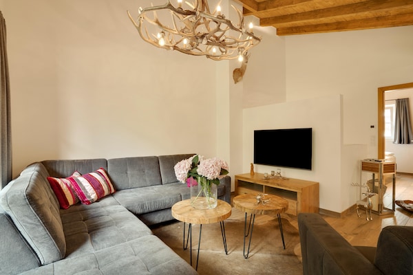 Foto van Chalet in Krimml bij Zillertal Ski Arena - Vakantiehuis in Krimml - LivingRoom