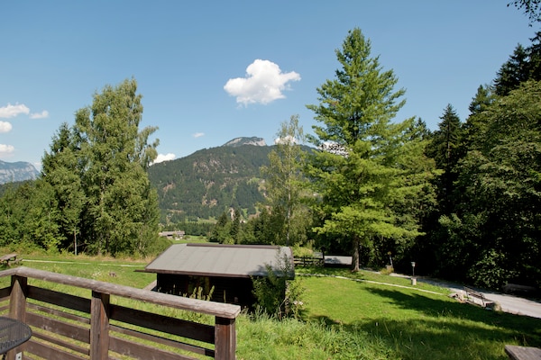 Foto van Chalet in Wörgl bij SkiWelt Wilder Kaiser - Vakantiehuis in Wörgler Boden - TerraceBalcony