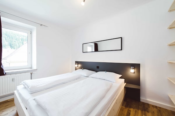 Foto van Gezellig appartement met balkon (zonder borg) - Vakantiehuis in Eisenerz - BedRoom