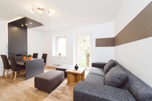 Foto van Luxe appartement met infraroodsauna (zonder borg) - Vakantiehuis in Eisenerz - LivingRoom