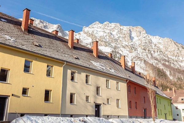 Foto van Luxe appartement met infraroodsauna (zonder borg) - Vakantiehuis in Eisenerz - ExteriorWinter