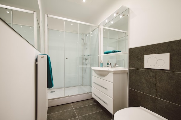 Foto van Mountain-View Styria Appartement (zonder borg) - Vakantiehuis in Eisenerz - BathRoom