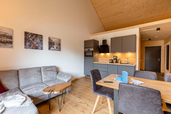Foto van Modern appartement met sauna - Vakantiehuis in Kreischberg Murau - LivingRoom