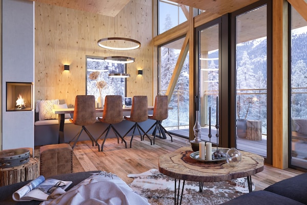 Foto van Luxe chalet met privésauna - Vakantiehuis in Turrach - DiningRoom
