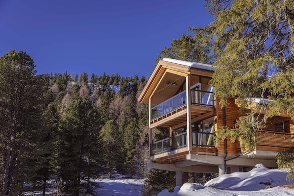 Foto van Luxe chalet met privésauna - Vakantiehuis in Turrach - ExteriorWinter