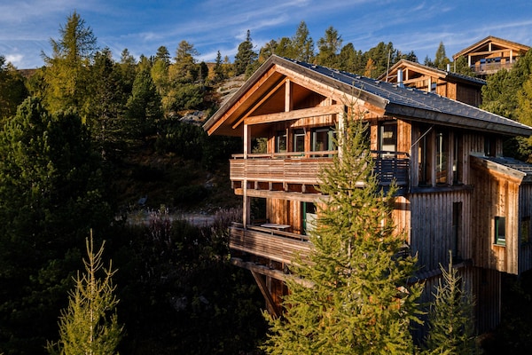 Foto van Vrijstaand chalet in Turracherhöhe met een sauna - Vakantiehuis in Turracherhöhe - ExteriorSummer