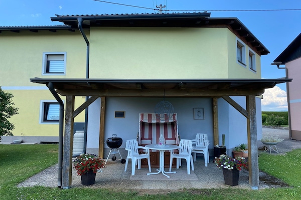 Foto van Appartement bij Klopeiner See in Sankt Kanzian - Vakantiehuis in St. Kanzian - TerraceBalcony