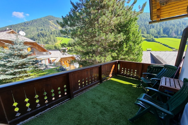 Foto van Gezellig appartement met uitzicht op de bergen - Vakantiehuis in Bad Kleinkirchheim - Outdoor