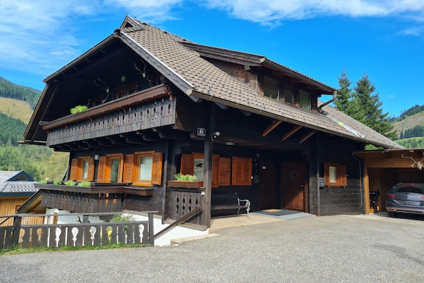 Foto van Appartement met uitzicht op de bergen - Vakantiehuis in Bad Kleinkirchheim - ExteriorSummer