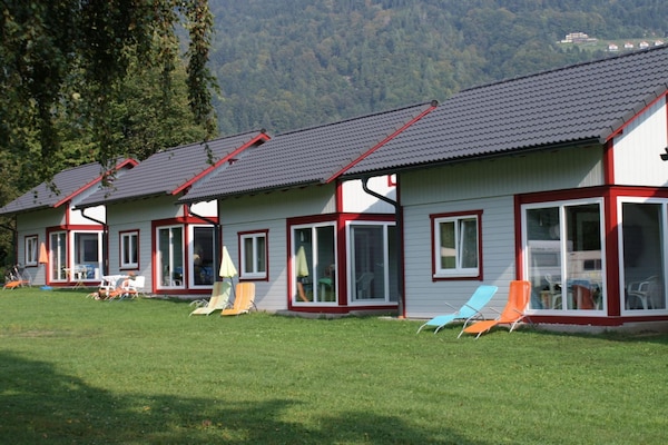 Foto van Chalet Bodensdorf bij Gerlitzen Alpe - Vakantiehuis in Bodensdorf am Ossiachersee - ExteriorSummer