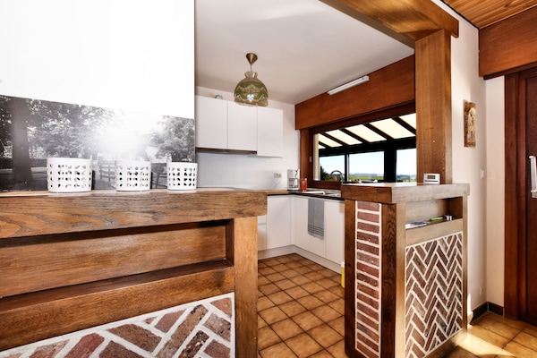 Foto van Vakantiehuis in Nadrin met privéterras - Vakantiehuis in Houffalize - Kitchen