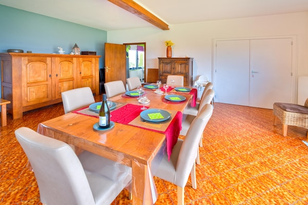 Foto van Vakantiehuis in Lierneux met privétuin - Vakantiehuis in Lierneux - DiningRoom
