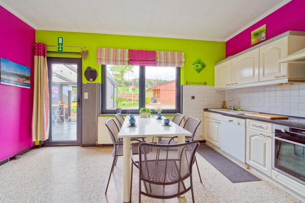 Foto van Vakantiehuis in Lierneux met privétuin - Vakantiehuis in Lierneux - Kitchen