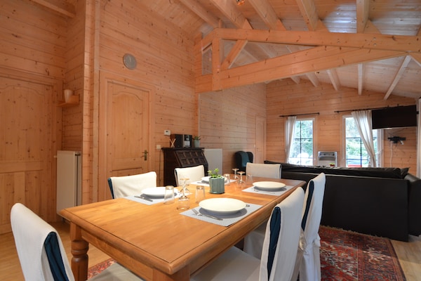 Foto van Vreedzame chalet-retraite - Vakantiehuis in Nijlen - DiningRoom