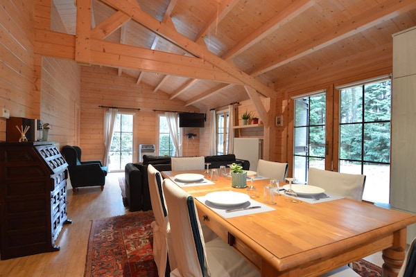 Foto van Vreedzame chalet-retraite - Vakantiehuis in Nijlen - DiningRoom