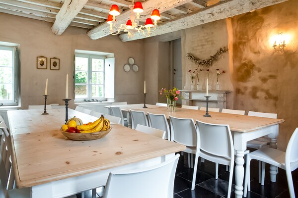 Foto van Uitje met sauna in Falaën - Vakantiehuis in Maredsous - DiningRoom