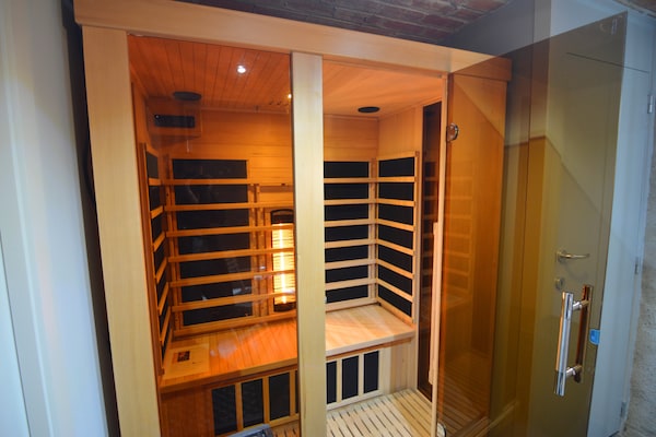 Foto van Uitje met sauna in Falaën - Vakantiehuis in Maredsous - Wellness