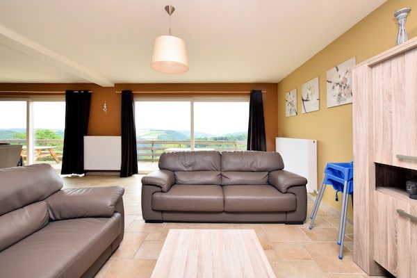 Foto van Uitzicht op de Maasvallei van Hastière - Vakantiehuis in Hastière - LivingRoom