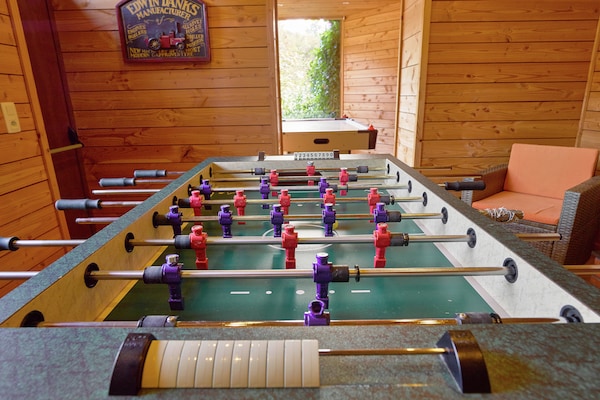 Foto van Luxueus landhuis in de Ardennen met een sauna - Vakantiehuis in Stoumont - RecreationRoom