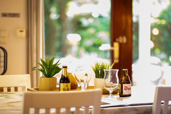 Foto van Gezellige chalet met sauna in Lanaken - Vakantiehuis in Lanaken - Ambiance