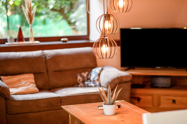 Foto van Gezellige chalet met sauna in Lanaken - Vakantiehuis in Lanaken - LivingRoom