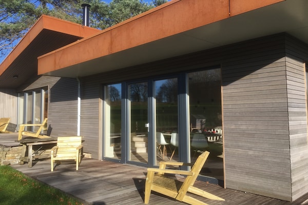 Foto van Chique toevluchtsoord nabij meer en veenmoerassen - Vakantiehuis in Waimes - TerraceBalcony