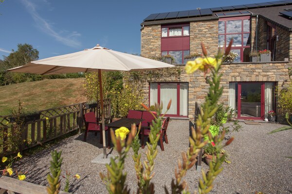 Foto van Gezellige natuurontsnapping, Stoumont - Vakantiehuis in Stoumont - TerraceBalcony