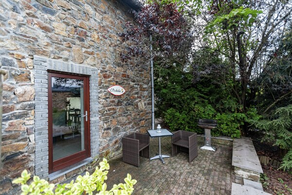 Foto van Charmant huisje in Stoumont - Vakantiehuis in Stoumont - TerraceBalcony