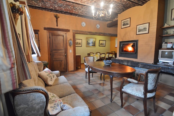 Foto van Boerderijverblijf in Barvaux-Condroz - Vakantiehuis in Barvaux Condroz - LivingRoom