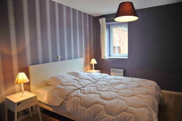 Foto van Vakantiehuis in Somme-Leuze met Sauna & Tuin - Vakantiehuis in Noiseux - BedRoom