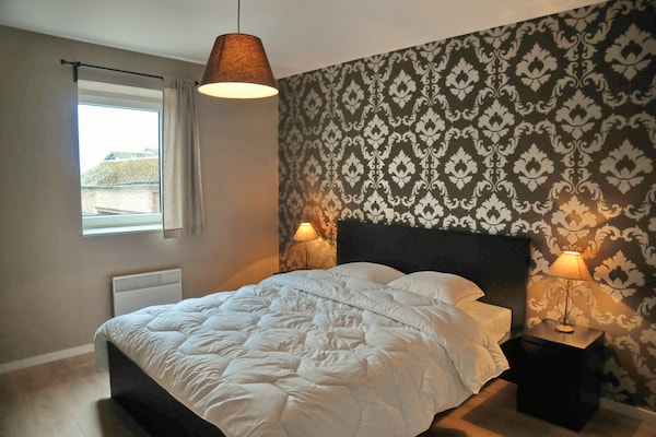 Foto van Vakantiehuis in Somme-Leuze met Sauna & Tuin - Vakantiehuis in Noiseux - BedRoom