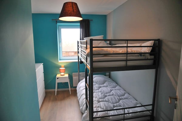 Foto van Vakantiehuis in Somme-Leuze met Sauna & Tuin - Vakantiehuis in Noiseux - BedRoom