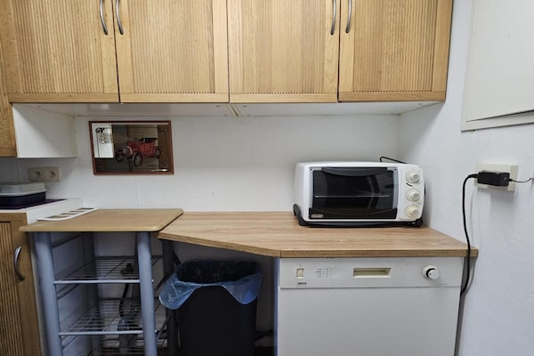 Foto van Boerderij in België met groene tuin - Vakantiehuis in Hastière-Lavaux - Kitchen