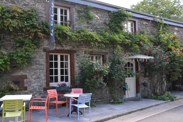 Foto van Vakantiehuis in Bièvre vlakbij het stadscentrum - Vakantiehuis in Bièvre - ExteriorSummer