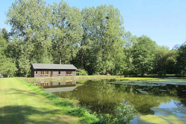 Foto van Retraite met vijvers, Braibant - Vakantiehuis in Braibant Ciney - ExteriorSummer