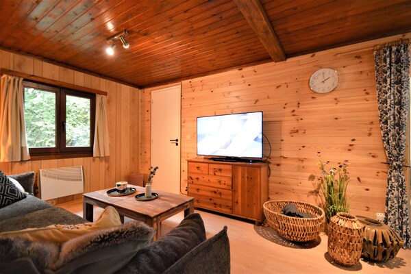 Foto van Gezellig chalet met barbecue - Vakantiehuis in Oignies-en-Thiérache - LivingRoom