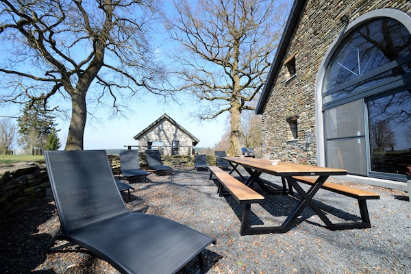 Foto van Ontsnapping op het platteland in Gouvy - Vakantiehuis in Gouvy - TerraceBalcony
