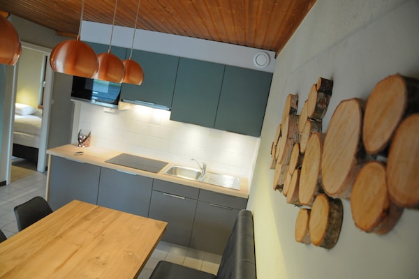 Foto van Huisje aan het meer in Vielsalm met sauna - Vakantiehuis in Vielsalm - Kitchen