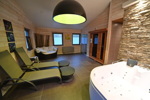 Foto van Vakantiehuis in Ardennen met Wellness - Vakantiehuis in Marche - Wellness