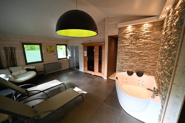 Foto van Vakantiehuis in Ardennen met Wellness - Vakantiehuis in Marche - Wellness