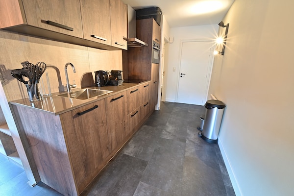 Foto van Modern appartement met terras - Vakantiehuis in Durbuy - Kitchen
