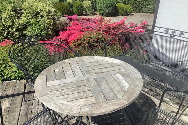 Foto van Vakantiehuis in de Luxemburgse Ardennen - Vakantiehuis in La Roche-En-Ardenne - TerraceBalcony