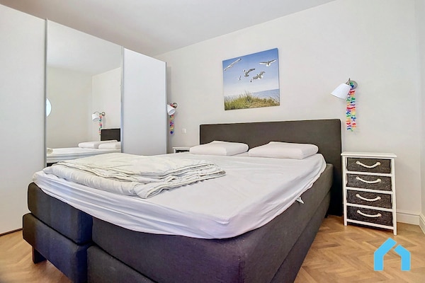 Foto van Appartement in Knokke-Heist bij kust - Vakantiehuis in KNOKKE-HEIST - BedRoom