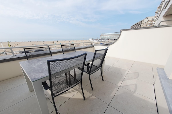 Foto van Appartement in Oostende met Zeezicht - Vakantiehuis in OSTEND - TerraceBalcony