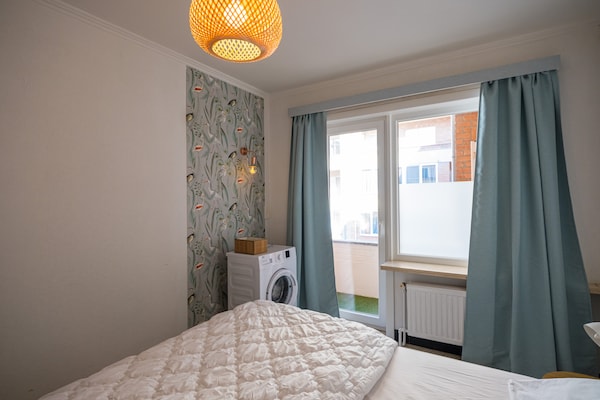 Foto van Appartement met 3slaapkamers vlakbij zee - Vakantiehuis in Middelkerke - BedRoom