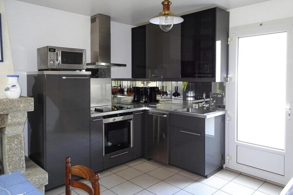 Foto van Vakantiehuis bij Golf van Morbihan Strand - Vakantiehuis in Damgan - Kitchen