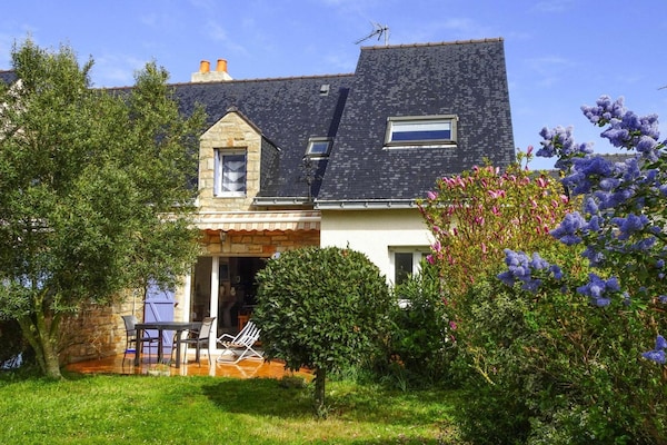 Foto van Vakantiehuis bij Golf van Morbihan Strand - Vakantiehuis in Damgan - ExteriorSummer